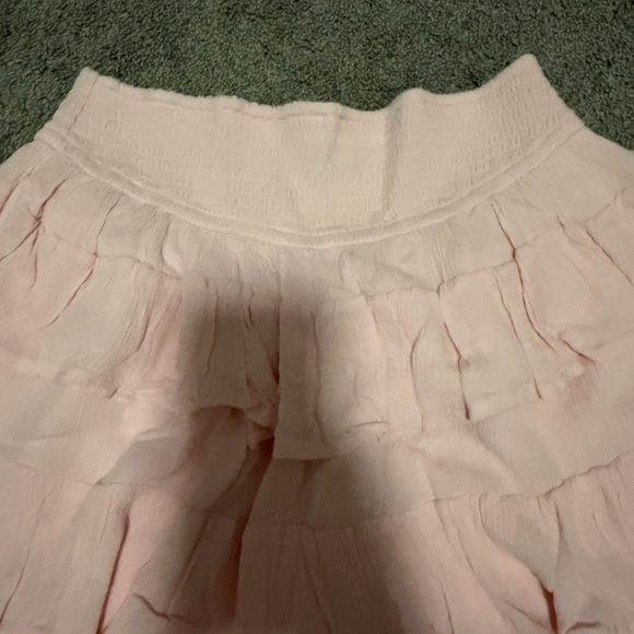 Hollister Pink Ruffled Women's Skort - Picture 4 of 6